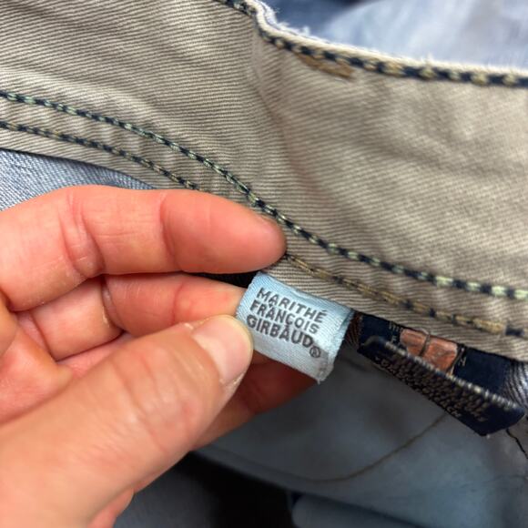 Marithe Francois Girbaud MFG Baggy Jeans Wide Leg Men's 42x34 Skater - Picture 12 of 14